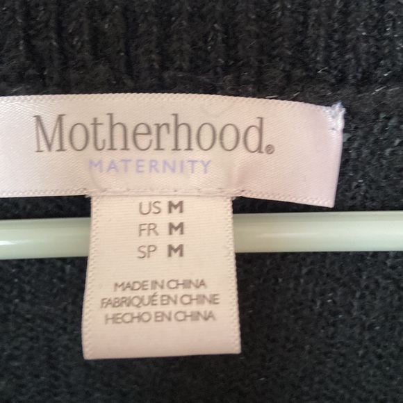 Motherhood Maternity Black Sweater - Picture 2 of 3